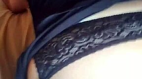 Hotwife gets pounced on by her masked lover in a kinky doggy style sex act