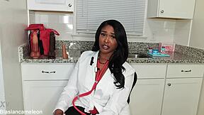 Nurse Lala helps her patient to get well in more than one way