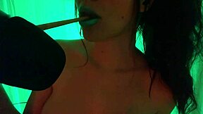 ASMR Sensual Mouth Sounds: Wet Painting with Orgasm