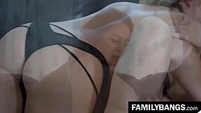 Cute stepsis Blair Williams gets romped by her stepmom