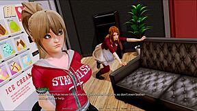 Visual novel walkthrough of Harem Hotel 212