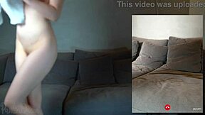 Accidental dildo ride in see through outfit causes a stir