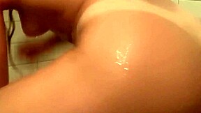 Anal play and self-pleasure after a long day at work