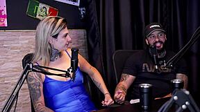 Nerd couple's kinky journey with squirt and BDSM