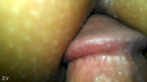 Beautiful cum shot from a great POV angle