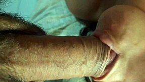 Close up of a bimbo swallowing cum and giving a facial