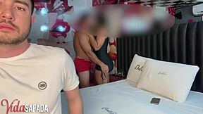 Double penetration for our hotwife and her lucky lover