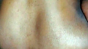 First time anal sex with a big dildo, bisexual amateur's experience