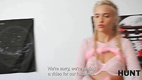 Hunt4k Russian teen gets caught and fucked by her landlord