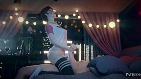 Compilation of hot anime porn with Overwatch’s D.Va