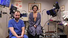 Rebel Wyatt's hardcore POV experience with pierced nipples and cum coverage