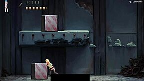 A game of sex with a beautiful blonde in a gang bang