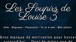 The moans of Louise 3 - French audio porn solo female
