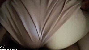 Amateur BBW gets 1 on 1 fucking and cums hard