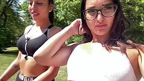 Hot Italian TikTok girls Sara and friends go wild