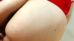 Big tits homemade video with amateur couple's rough sex