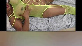 Black guy with a nice ass getting banged by a Latina amateur