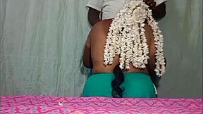 Homemade video of Indian housewife having sex with friend outdoors