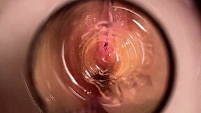 Beautiful woman’s solo pleasure with a creamy ending