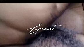 Intimacy and passion in hairy sex with close-ups