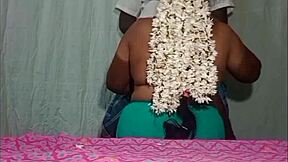 Homemade video of Indian housewife having sex with friend outdoors