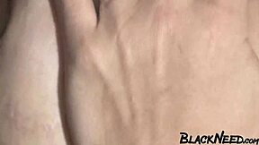 Big tits and a big cock in an interracial sex video with assfucking