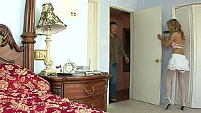British blonde gets facial and creampie after being fucked by a big cock