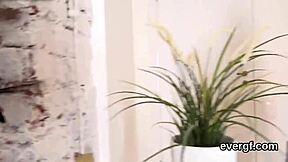 Pretty woman gives a great blow job to get a good job