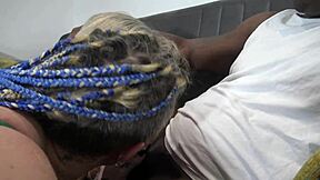 Cheating husband gets punished with a hot threesome