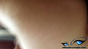 Latina wife cheats with friend in swinger action!