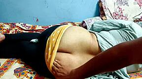 My Indian wife Mou is a sexy housewife who likes to get naked