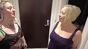 Cheating husband gets punished with a hot threesome