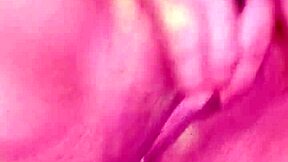 Beautiful wife of a rich man masturbates her pussy and breasts