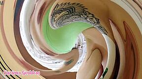 Pregnant chubby stepmom, a curious goddess, indulges wildly