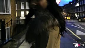 Kinky DP fuck for hot ebony bitch Kiki Minaj