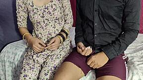 Anjonika was so upset, she began to make love