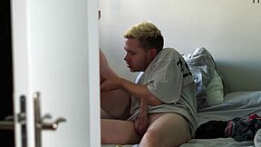 I secretly filmed a sex of hot couple in airbnb