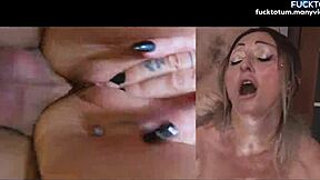 Rough anal sex leads to intense orgasm release