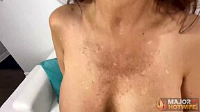Busty brunette MILF Syren De Mer gets pounded