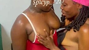 Slutty lesbian friend goes wild