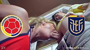 The slut from Ecuador is a very hot woman