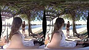 Alex Blake, Gracie May Green in hot 3some