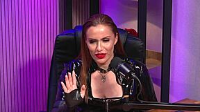 The passionate redhead milf dominates her lover with a strong dominance