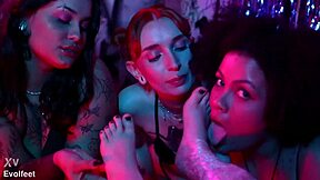 Foot fetish and tickling combine in a great video