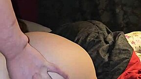 Girl with big cheeks gets paddled on her ass