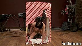 Busty Christmas babes fucked on their SYBIAN dolls