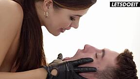 Sensual beauty Ruby Reign takes stepbro for a ride