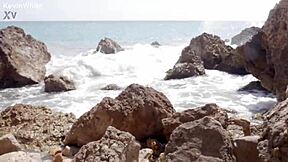 I fucked my stepsister on the beach, and it was great fun