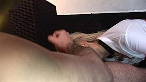 Hot babes fuck hard with ball licking and cumshots