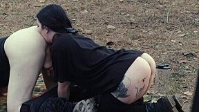 A sexy submissive waits for a rough fuck